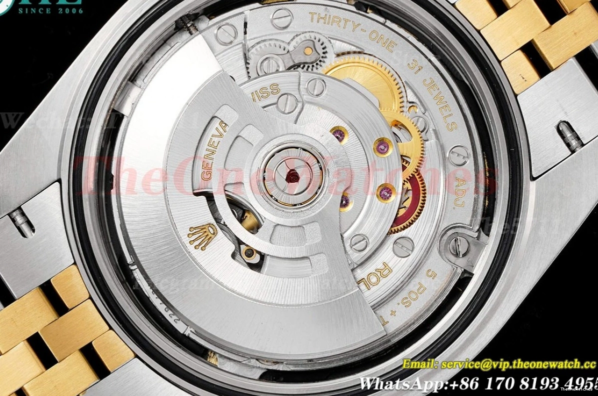 King 126333 VR3235 YG Datejust Gold SS Jubilee 904L 41mm Stk 0417